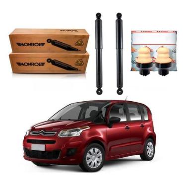 Imagem de Kit Amortecedor Traseiro C3 Picasso 1.5 1.6 2011 A 2015 - Monroe