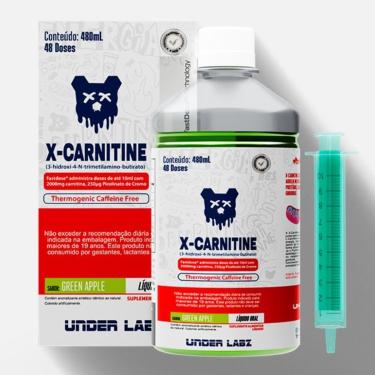 Imagem de X Carnitine Borntodisrupt 480ml Maça Verde - Under Labz-Unissex