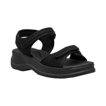 Imagem de Papete Preta Vera Soft Therapy  Azaleia, Preto, 35