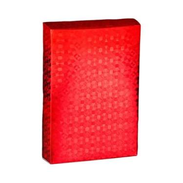 Imagem de Cartas de Pôquer de PVC Laváveis e à Prova d'Água - Baralho Vermelho E