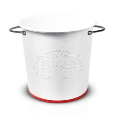 Imagem de Balde de Gelo Alumínio 5L Stella Artois Relevo - Globimport