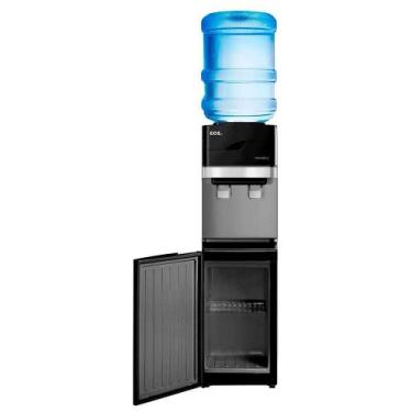 Imagem de Bebedouro de Coluna para Garrafão com Armário EOS Mineralle Compressor