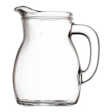 Imagem de Jarra Bistrot Bormioli Rocco 14x10x10cm Vidro Transparente 500ml para 