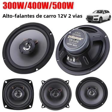 Imagem de Alto-falantes Compactos Para Carro De 4, 5 E 6,5 Polegadas, 12V, 2 Via
