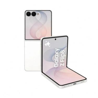 Imagem de Celular Samsung Galaxy Z Flip8, 512gb 12gb Ram Câmera 50mp - Branco, 5