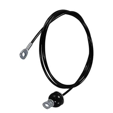 Imagem de Almencla Cabo de polia de fitness, acessórios de de cabo de reposição, de polia de cabo corda de aço resistente para academia, Fixo 2,5 m