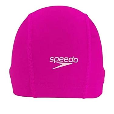 Imagem de Touca de Natação, Speedo, Xtrafit Cap, Tecido Elástico com Proteção UV e Secagem Rápida, Conforto Anatômico - Rosa