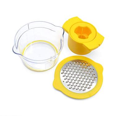 Imagem de Kernel Separator de milho, ferramenta criativa de cozinha Thresher, dispositivo de cozinha de aço inoxidável rotativo, ferramentas de frutas e legumes, bege