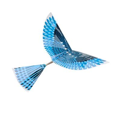 Imagem de Simhoa Rubber Band Elastic Powered Glider Flying Birds DIY Airplane Gift
