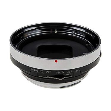 Imagem de Adaptador de deslocamento de montagem de lente Fotodiox Pro - Lente de montagem ETR Bronica para corpo de câmera SLR de montagem Canon EOS (EF, EF-S)