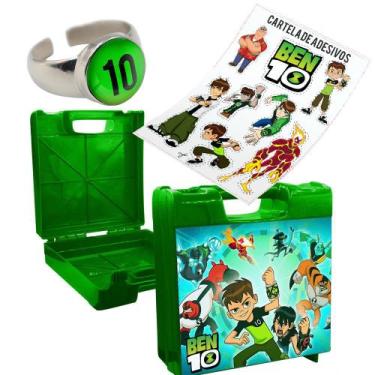 Boneco 3D e Relógio pra Montar do Ben 10