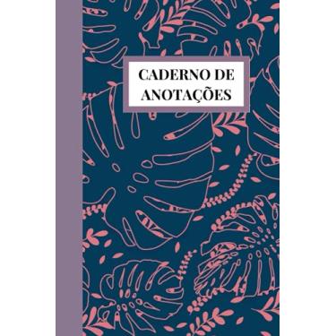 Imagem de Caderno De Anotações: Capa Floral - Tamanho (15x22cm) 120 Páginas: Papel Com Pauta