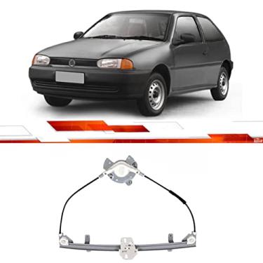 Imagem de Maquina Vidro Elétrica Dianteira Le Gol Parati 2P G2 1994 Até 2000 Sem Motor Fixaçao Mabuchi