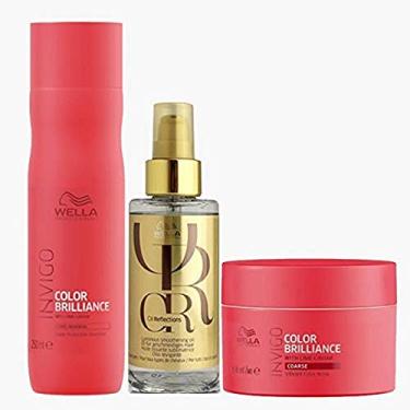 Imagem de Kit Shampoo Máscara Brilliance E Oil Reflections Wella Professionals