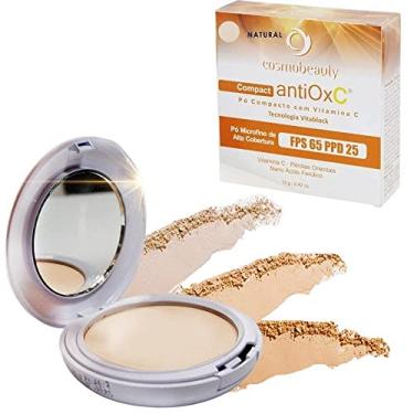 Imagem de Antiox C Pó Compacto C/Vitamina C Cosmobeauty Escolha Cor Tipo de pele:Bege