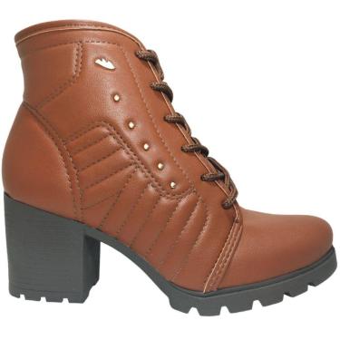 Imagem de Bota Coturno Feminino Casual Salto Médio Bloco Dakota G5662q