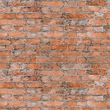 Imagem de Papel De Parede Adesivo Tijolinho Envelhecido Rústico 10m