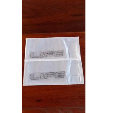Imagem de Par Adesivo Resinado Life Para Porta Celta e Corsa Classic 2007 2008 2009 2010 2011 2012