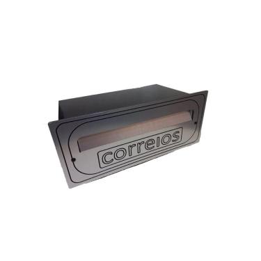 Imagem de Caixa de Correio Numeral Em ACM Espelhado