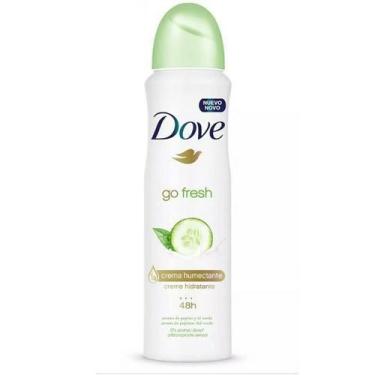 Imagem de Desodorante Feminino Aerosol Dove Go Fresh 150 Ml