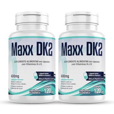 Imagem de Maxx DK2 Vitamina K2 + D3 2000ui 2x120 Cápsulas 1/dia