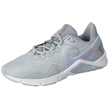 Imagem de Nike Tênis masculino Tanjun (criança grande), Fantasma lilás cinza lobo, 35