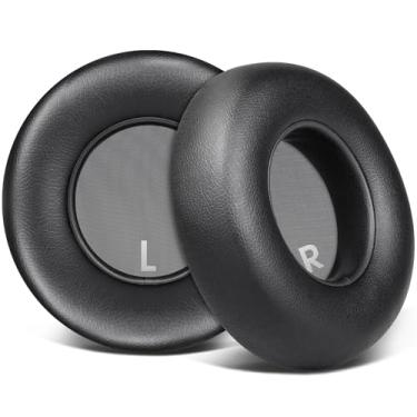 Imagem de SOULWIT Almofadas de Substituição para JBL Club700BT/Club 700BT Auscultadores, Almofadas Auriculares com Couro de Proteína Mais Macio, Espuma de Isolamento de Ruído - Preto