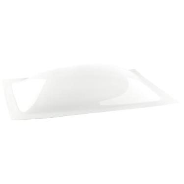 Imagem de RecPro Claraboia Externa Domo RV | Claraboia Externa Universal 35,5 x 55,8 cm | Estilo Bolha (Branco)