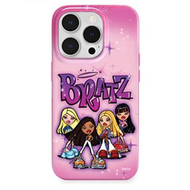 Imagem de VELVET CAVIAR x Capa Bratz para iPhone 14 Pro - Compatível com MagSafe - Testado contra quedas de 3 metros - Rosa, Airbrush Angels