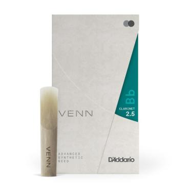 Imagem de Palheta Clarineta Bb 2.5 (Unidade) D Addario Venn VBB0125G2 [F035]