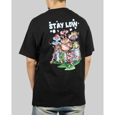 Imagem de Camiseta DGK Stay Low - Preta-Unissex