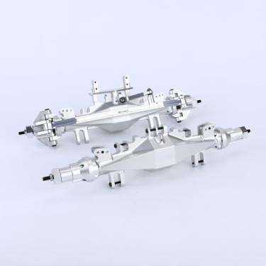 Imagem de RCAWD 7075 LMT Front & Rear Axle Set, 90% More Durable Housing with 40CrMo Gears & Metal Differential Upgrades Parts for Losi 1/8 Solid Axle #LOS242031#LOS242030