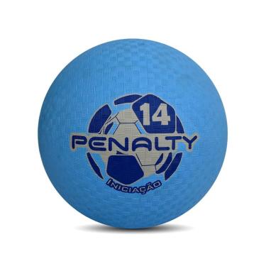 Imagem de Bola Iniciação Borracha Penalty Número 14 Azul