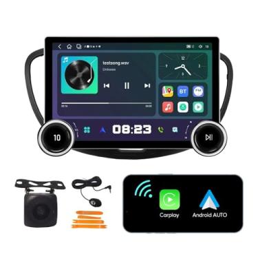 Imagem de [2G + 64G] 25.7 cm Display Knobs Carplay Android Auto Touchscreen Autoradio Estéreo Carro Navegação GPS Rádio FM Unidade Cabeça Rádio WiFi Espelho Link Multimedia Player GPS Rádio DSP Forhyundai I10