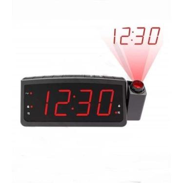 Imagem de Radio Relógio Despertador Digital Lelong Le-672 Fm Usb E Pro