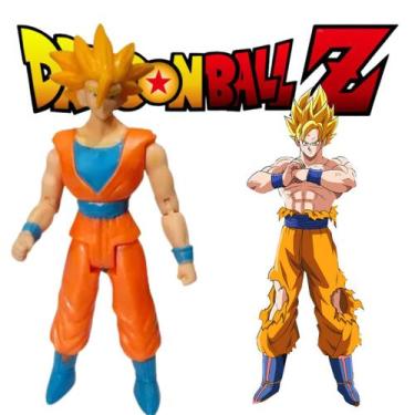 Imagem de Goku Super Saiyajin Dragon Ball Z Brinquedo Para Colecionador Barato -