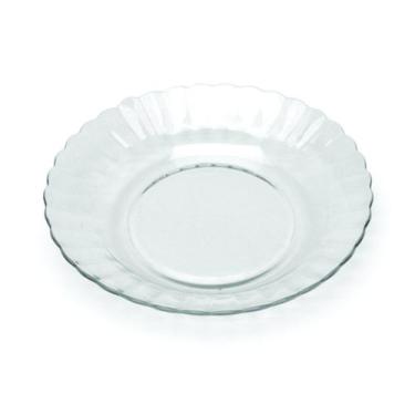 Imagem de Kit Jogo Pratos Fundo Sopa Transparente 12 Peças 22,4cm - Gici Home