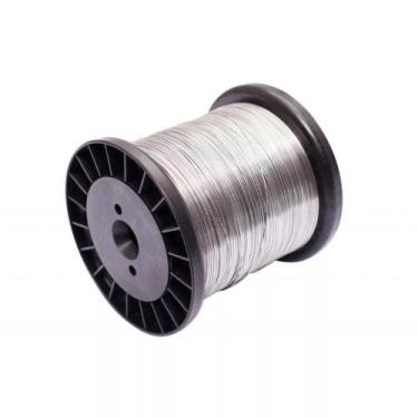 Imagem de Fio de Alumínio para Cerca Elétrica 0,90 mm Carretel 500g - Bufallo In
