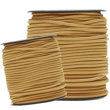Imagem de Elástico Roliço Caramelo Claro - Nº: 267- 2,2mm - 50 Metros- Nybc