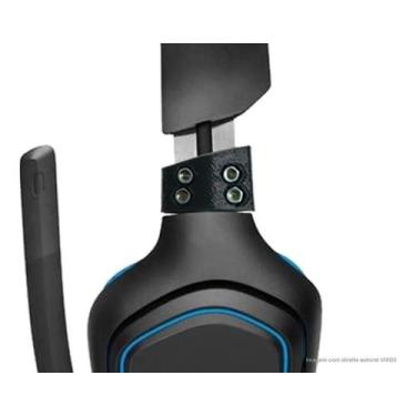 Imagem de Kit 2 Lados Peça Tampa Reposição Fone Logitech G231 G 232 - V I X 3 D