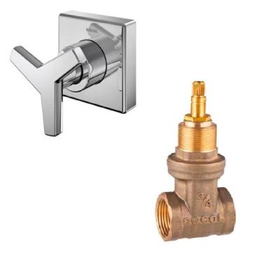 Imagem de Registro Válvula de Gaveta 3/4 com Acabamento City - Docol