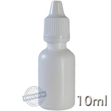 Imagem de 2000 Frasco Plástico 10ml Conta gotas Branco - Ref 14770 - EDDICOQUI E