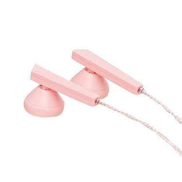 Imagem de HiFiGo Fones de ouvido DUNU Alpha 3 1DD, fones de ouvido intra-auriculares dinâmicos de 14,2 mm com certificação de alta resolução e amplo estágio de som (rosa 3,5 mm)