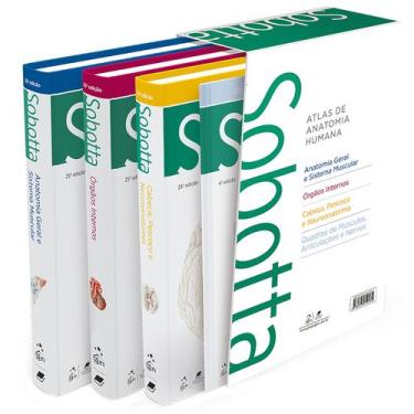 Imagem de Livro - Sobotta Atlas de Anatomia Humana - 3 Volumes