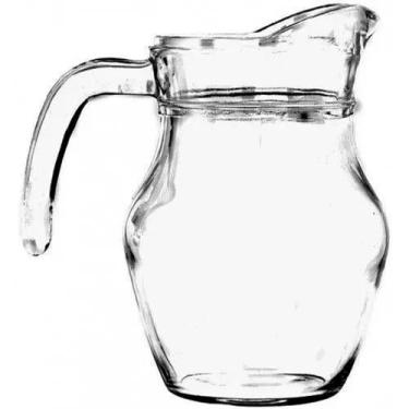 Imagem de Kit 4 Jarras De Vidro Para Sucos E Refrescos 500ml com Alça - Original