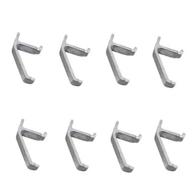 Imagem de Kit 8 pç Suporte da Prateleira Expositor Vertical METALFRIO - HUSSMANN