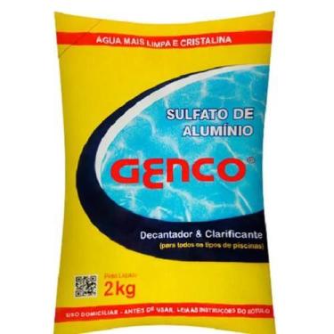 Imagem de Sulfato Alumínio Decantador Clarificante Piscinas Genco 2 Kg ( virtual