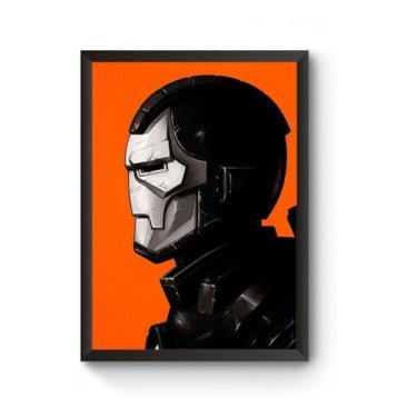 Imagem de Poster Moldurado War Machine - Fanarte