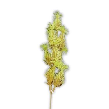 Imagem de Ramo Decorativo Artificial Pinheiro Verde Oliva - 48cm - Florarte