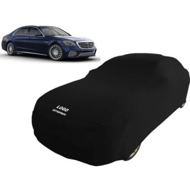 Imagem de Capa Automotiva Mercedes S 53 Amg Tecido Helanca Cor Preta - Mz, Preta